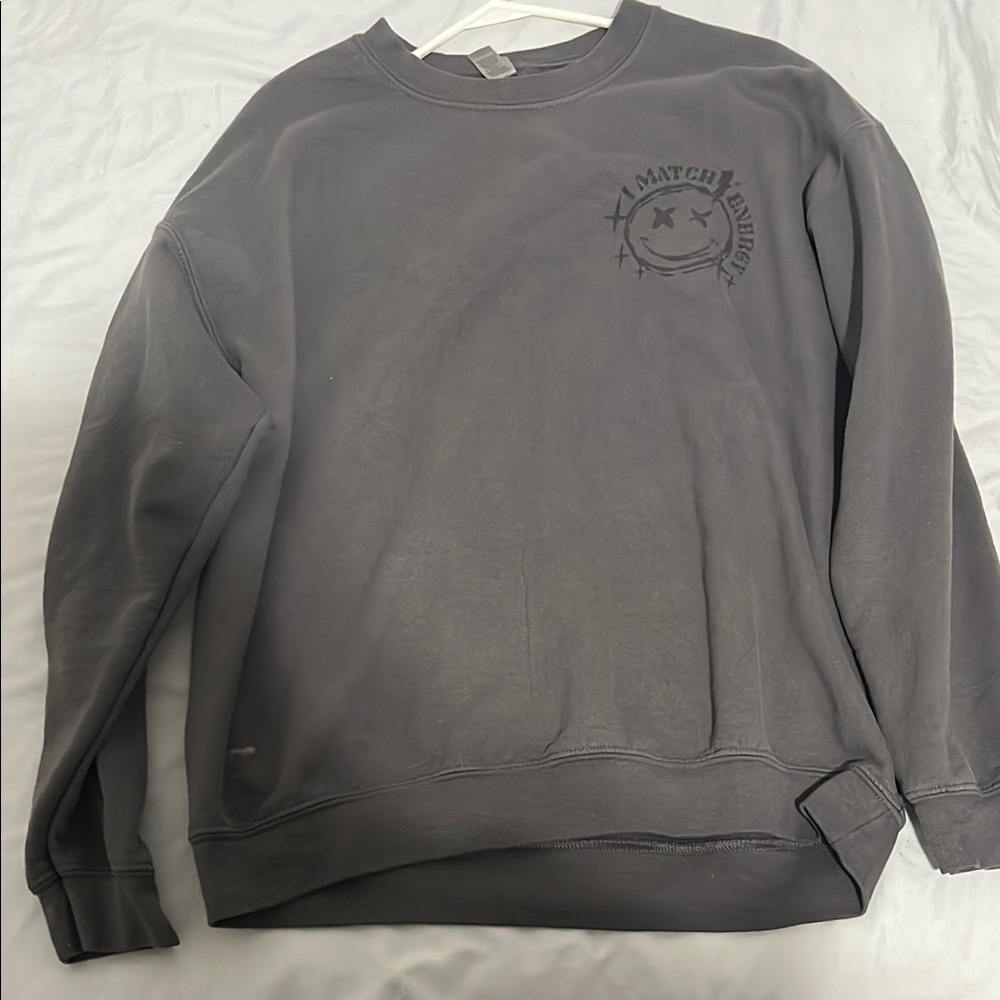 Gray Match Sweater